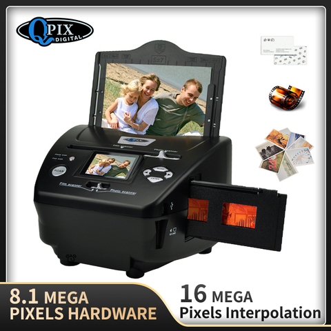 8.1 méga Pixels, Scanner de photos et de films, Scanner Photo négatif, Scanner combiné, convertisseur de Film de 135 pouces, carte de bus, 2.4 ► Photo 1/6