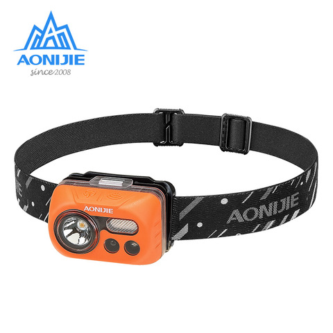 AONIJIE-lampe frontale étanche sensible, lampe torche, éclairage pour la course à pied, la pêche, le Camping, la randonnée ou le cyclisme (E4031), phare LED ► Photo 1/6