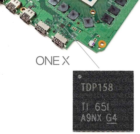Puce de contrôle IC compatible HDMI Retimer TDP158 pièces de réparation pour accessoires de Console Xbox One X ► Photo 1/3
