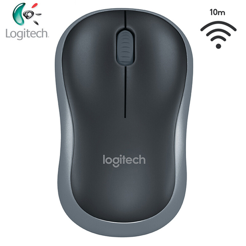 Logitech M185 Sans Fil Symétrique Conception Souris avec USB Nano Récepteur pour Windows Mac OS Linux Soutien Test Officiel ► Photo 1/5