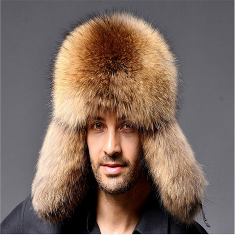 Ushanka 2022 russe en cuir hommes femmes fourrure fausse casquette de Ski hiver chaud unisexe thermique chapeau cosaque trappeur chapeaux ► Photo 1/6