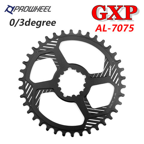 PROWHEEL vtt GXP pédalier de vélo manivelle fixe 28T 30T 32T 34T 36T 38T chaîne anneau de chaîne pour sram gx xx1 X1 x9 gxp NX ► Photo 1/6