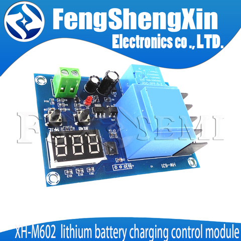 Module de commande numérique de charge de batterie au lithium, panneau de Protection de commutateur de charge de batterie XH-M602 ► Photo 1/1
