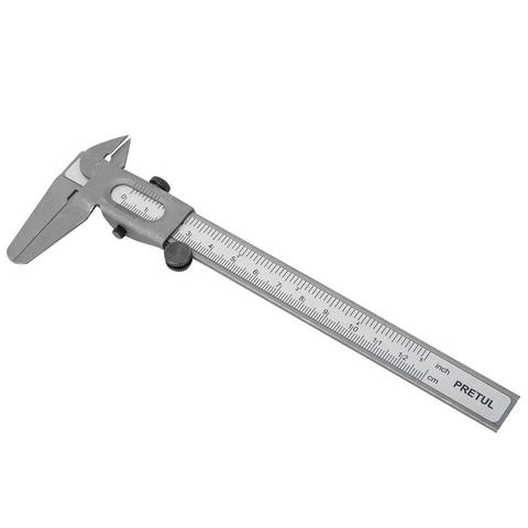 Outil de mesure manuel en métal, 5 pouces/6, Vernier Calibre, outils de mesure de haute précision, règle micrométrique ► Photo 1/6