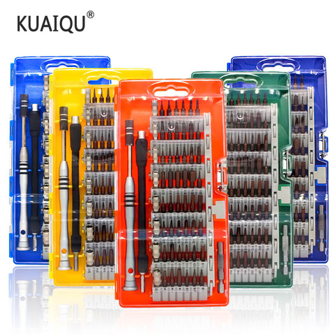 Magnétique Jeu de Tournevis 60 en 1 Électronique Tournevis de Précision Repair Tool Set Multifonction Portable Tablet Réparation Outil ► Photo 1/6