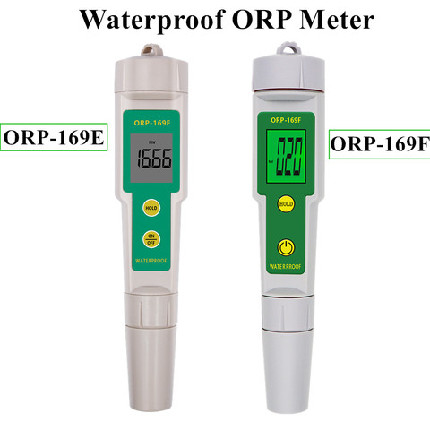 Testeur ORP étanche professionnel, outil de Test de la qualité de l'eau, ORP-169E et ORP-169F de réduction, 40% ► Photo 1/6