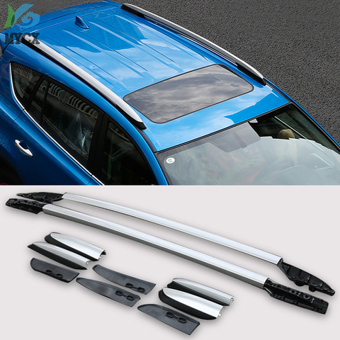 Rails pour porte-bagages de toit sur toit de voiture, Toyota RAV4 2016 2017 2022, en alliage d'aluminium, qualité garantie ► Photo 1/6