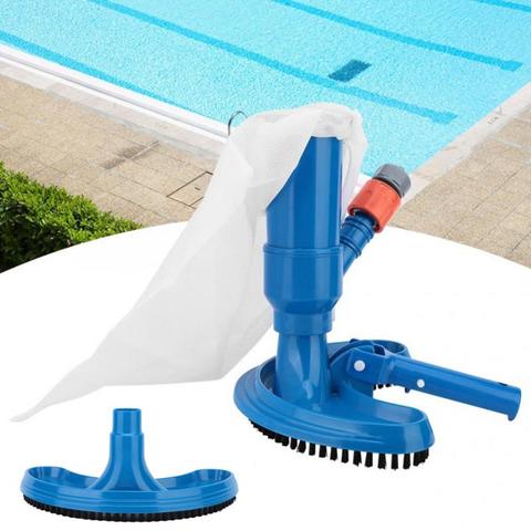 Portable nettoyeur de piscine étang fontaine aspirateur brosse outil de nettoyage brosse extérieure ressort chaud aspirateur nouveau ► Photo 1/6