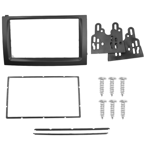 Kit de montage sur panneau de tableau de bord, pour SKODA Fabia 03-06, adaptateur de cadre de voiture, 2 DIN ► Photo 1/6