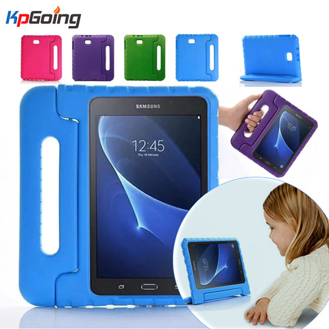 Pour Samsung Galaxy Tab Un 10.1 ''A6 T580N T585C Enfants De Protection Stand Cas SM-T580/585 2016 EVA de Baisse antichoc Portable Couverture ► Photo 1/6