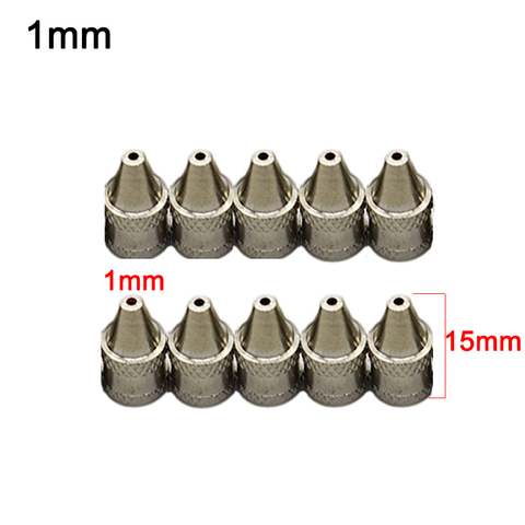 Embout de soudure métallique, embout en fer à souder, pour aspirateur électrique, ventouse/pompe à dessouder, 1mm, 10 pièces/ensemble ► Photo 1/6