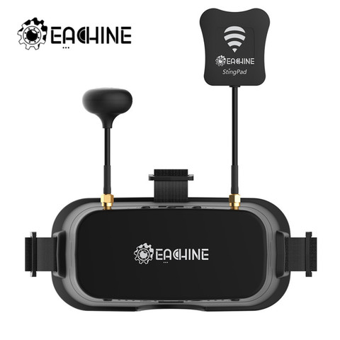 Eachine EV800DM Varifocal 5.8G 40CH diversité FPV lunettes avec HD DVR 3 pouces 900x600 casque vidéo construire dans la batterie ► Photo 1/6