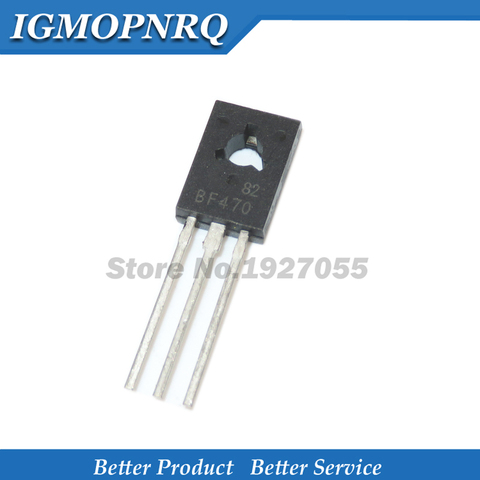 10 pièces BF469 BF470 À-126 (5 pièces * BF469 + 5 pièces * BF470) TO126 NPN Transistor F649 F470 TO126 NOUVEAU ► Photo 1/1