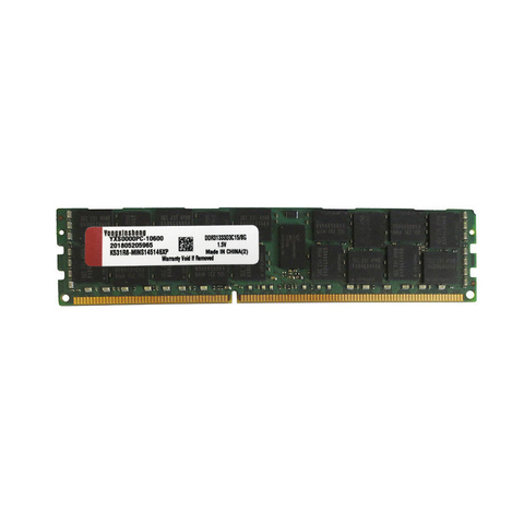 Yongxinsheng – mémoire de serveur, modèle DDR3, capacité 4 go 8 go 16 go, fréquence d'horloge 1333MHz, dimm R, compatible avec carte mère X58 X79 ► Photo 1/2