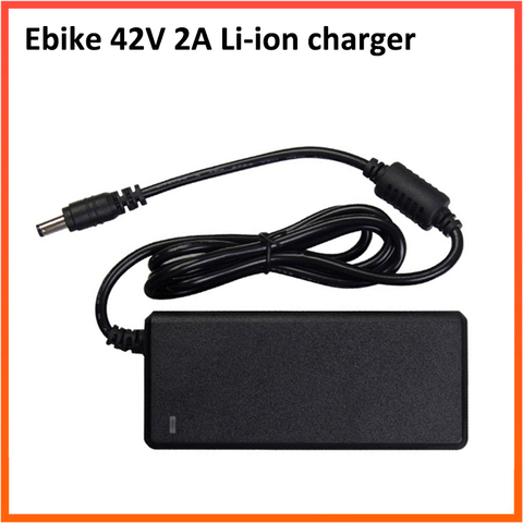 Chargeur de batterie 42V 2a pour vélo électrique, pour batterie au Lithium, avec prise DC2.1 ► Photo 1/4