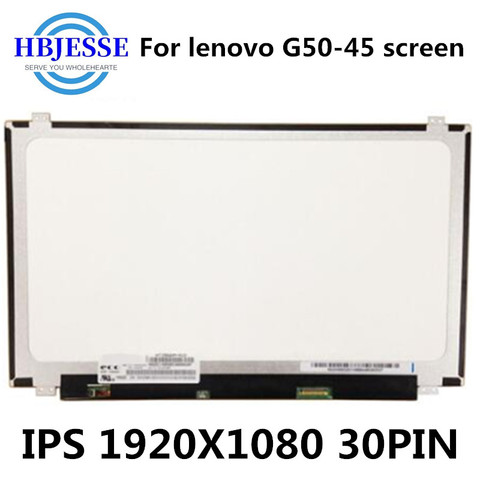 D'origine 15.6 ''pour lenovo G50-45 G50-70 G50-80 G50-30 N50-80 E550C Y50 B50 Z51 IPS FHD 1920X1080 Écran LCD Affichage LED Matrice ► Photo 1/2