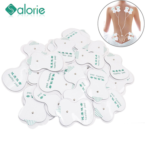 10 pcs/lot Electrodos Electrode Pads Dizaines Électrodes pour Des Dizaines Dispositif De Soins De Santé Numérique Thérapie Machine Des Dizaines Masseur 5*7.7 cm ► Photo 1/6