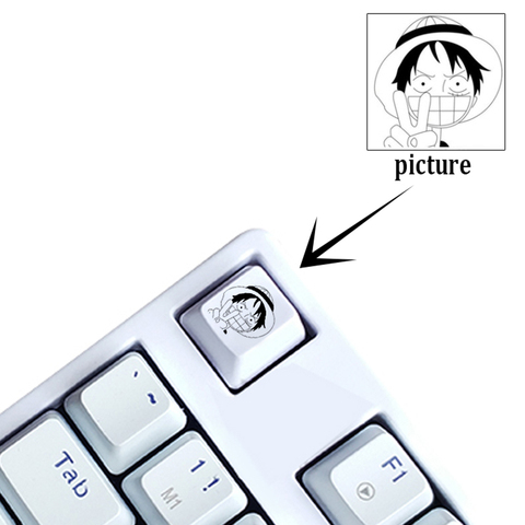Catxaa – capuchons de touches de jeu personnalisés pour clavier mécanique, 1 pièce, personnalisé, OEM, PBT ► Photo 1/4