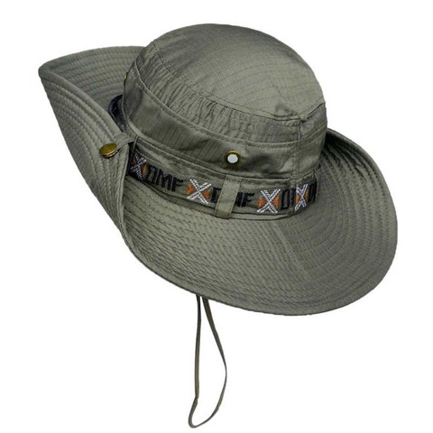 Chasse pêche chapeaux Sports de plein air casquette randonnée seau soleil chapeau Polyester pêche casquettes accessoires outils de plein air ► Photo 1/6