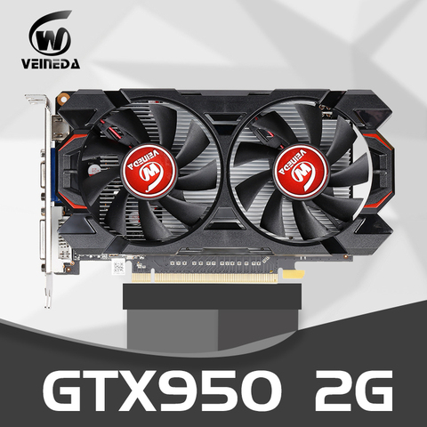 Carte graphique originale gtx 950 2GB 128Bit GDDR5 carte graphique pour carte nVIDIA Geforce GTX 950 Dvi ► Photo 1/6