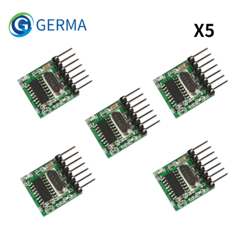 Transmetteur de codage de tension large sans fil GERMA 5pc 433mhz pour télécommandes 433 Mhz ► Photo 1/6