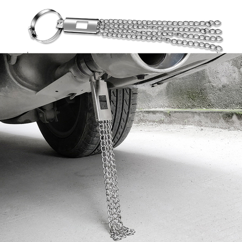 Voiture universelle mise à la terre chaîne antistatique bande sol électrostatique éviter ceinture métal Auto mise à la terre ceinture antistatique fil barre ► Photo 1/6