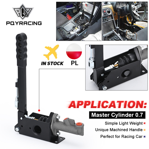 PQY-frein à main hydraulique maître-cylindre et 0.70, de Type professionnel Vertical, de type WRC, pour course dérivante, PQY3631 ► Photo 1/6
