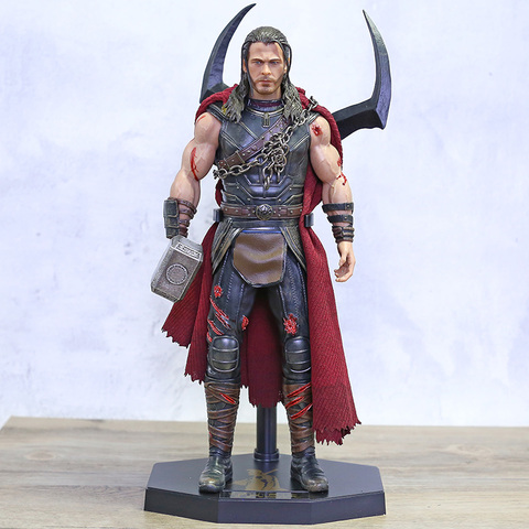 Jouets fous Thor Ragnarok 1/6 échelle Statue PVC Figure Super héros modèle jouet Brinquedos ► Photo 1/6