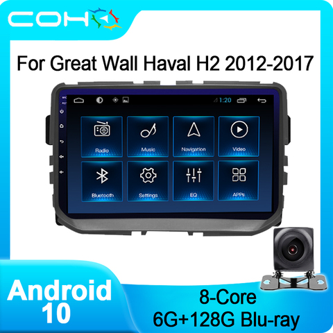 COHO – Autoradio Android 2012, Octa Core, 6 go/2017 go, lecteur stéréo pour voiture Great Wall, Haval H2 (10.0 – 128) ► Photo 1/6