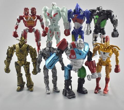 Robot Zeus Atom Midas Adam Raider, modèle de jouets en acier véritable, figurines d'action, 8 pièces/ensemble de 13cm, nouveauté 2022 ► Photo 1/6