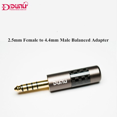 DUNU 2.5mm femelle à 4.4mm mâle adaptateur équilibré haute fidélité écouteur équilibré Interface Audio prise 4.4mm à 2.5mm ► Photo 1/6
