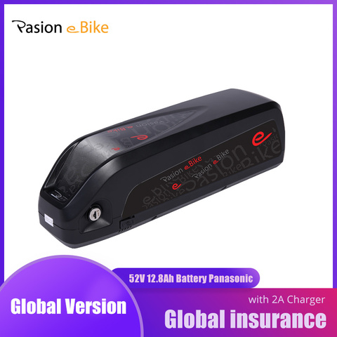 52 V 12.8AH E VÉLO Batterie LG 18650 Cellulaire Li-ion Vélo Électrique Batterie HAILONG 52 V Batterie Avec 2A Chargeur pour 48 V Moteur BBS02 HD ► Photo 1/6