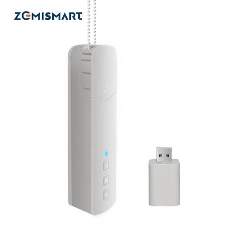 Zeminmart-pilote pour stores pour stores en WiFi RF avec Tuya avec batterie, pare-soleil roulant, moteur romain, fonctionne sur commande vocale avec Alexa et Google Assistant ► Photo 1/6