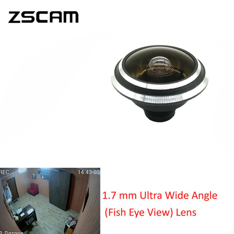 HD 1.78mm 5 mégapixels Panorama FishEye Ultra objectif de vidéosurveillance pour CCTV HD AHD/TVI/CVI/CVBS 1080P caméra de vidéosurveillance réseau sans fil ► Photo 1/3