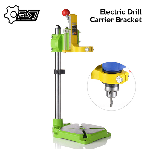 MINIQ BG6117 banc support de perceuse/presse Mini support de support de perceuse électrique 90 degrés rotatif cadre fixe pince d'établi ► Photo 1/6