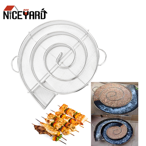 NICEYARD générateur de fumée chaude froide nouveau fumeur saumon Bacon poisson Barbecue Grill acier inoxydable BBQ outils ► Photo 1/6