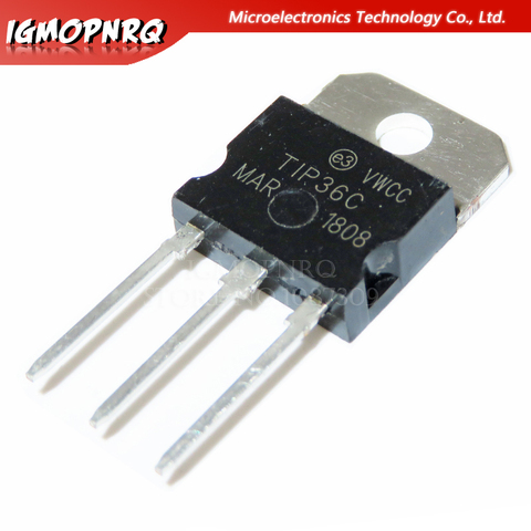 Transistors bipolaires TIP36C à-218, BJT 25A 100V 125W NPN, nouveau et original, 10 pièces ► Photo 1/1