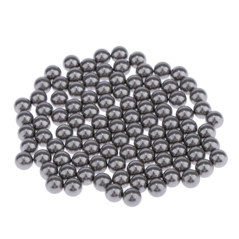 100pack 5mm rond en acier inoxydable Mini peinture boules de mélange modèle fournitures ► Photo 1/1