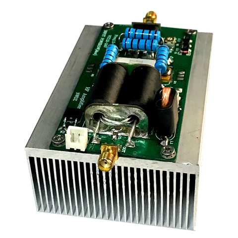 Amplificateur de puissance à ondes courtes 2-54M amplificateur de puissance 30W 50w 100W RF avec DC12-16V de radiateur ► Photo 1/3