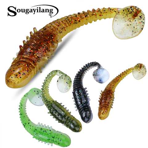 Sougayilang – lot d'appâts artificiels pour la pêche, matériel pour pêcher, Swimbait, 6g, 12cm, 5 pièces ► Photo 1/6