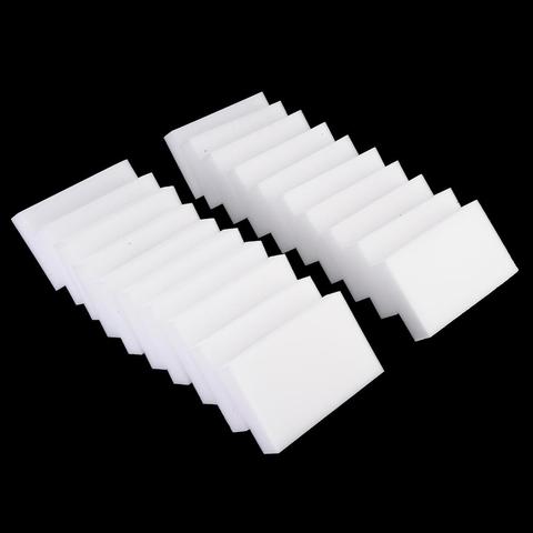 10/20 pièces blanc magique éponge gomme mélamine nettoyant multi-fonctionnel cuisine salle de bain nettoyage outils éponge 100*58*20mm ► Photo 1/6