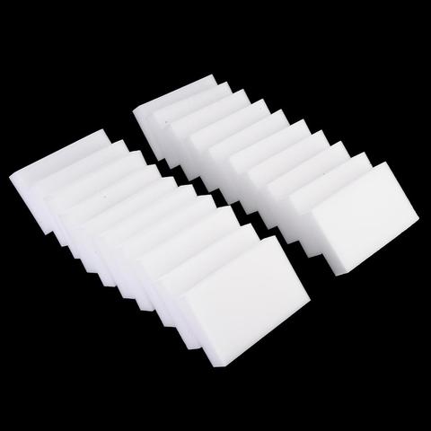 Éponge magique Nano blanche en mélamine, 10/20x58x20mm, 100 pièces, pour la cuisine, le bureau, la salle de bain, accessoire de nettoyage de la vaisselle ► Photo 1/6