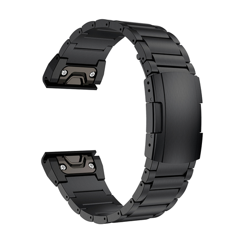 GORPIN – bracelet métallique en titane pour montre connectée Garmin Fenix 5/5 Plus, Fenix 6 Pro, bracelet de 22mm à dégagement rapide ► Photo 1/1