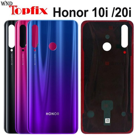 Coque de protection arrière pour Huawei Honor 20i, 6.21 pouces, couvercle de batterie ► Photo 1/6