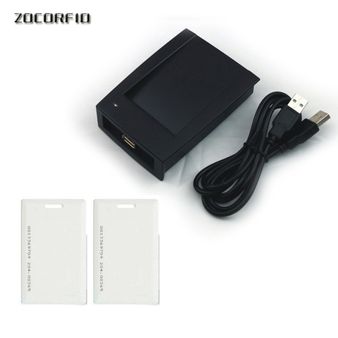 Lecteur RFID/capteur de proximité USB, port RS232(COM), 125KHz, lecteur de carte intelligent, tk/ EM4100 ► Photo 1/4