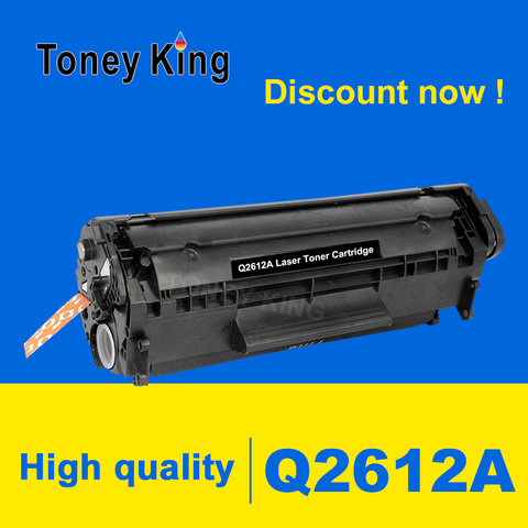 Toney King – cartouche de Toner pour imprimante HP, Compatible avec LaserJet 2612 1010 1012 1015 1020 3015 3020 3030 3050 1018, Q2612A 12A 1022 ► Photo 1/3