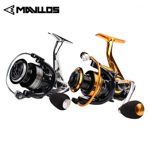 Mavllos – moulinet de pêche surfcasting 13BB 2000 3000 4000, Ratio de vitesse 5.0:1/4.7:1, poignée gauche droite, pêche à la carpe en eau salée ► Photo 1/6