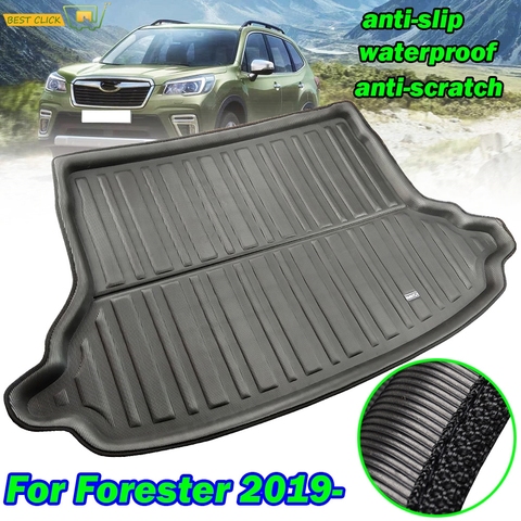 Coffre de voiture Cargo Liner plateau pour Subaru Forester SK 2022 MK5 coffre tapis de sol Liner tapis plateau étanche accessoires ► Photo 1/6