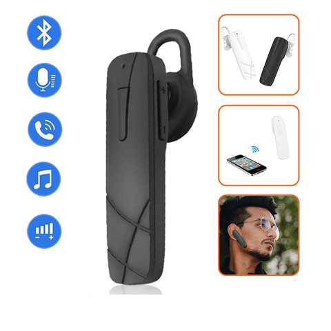 M165 M163 Mini Bluetooth 4.0 sport formel sans fil écouteur oreille-crochet avec Microphone appel fonction et bouton de contrôle du Volume ► Photo 1/6