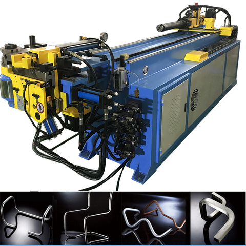CNC cintreuse hydraulique en aluminium cuivre fer acier machine à cintrer automatique tuyau et tube machine à cintrer DW38 CNC 3A1S ► Photo 1/5